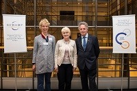 From left to right: Dr. Gesine Klein, Mrs. Marian Harkin MEP and Mr. Ton Nicolai